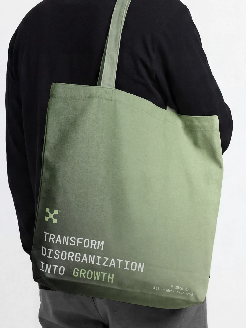 Dara brand application: Tote bag